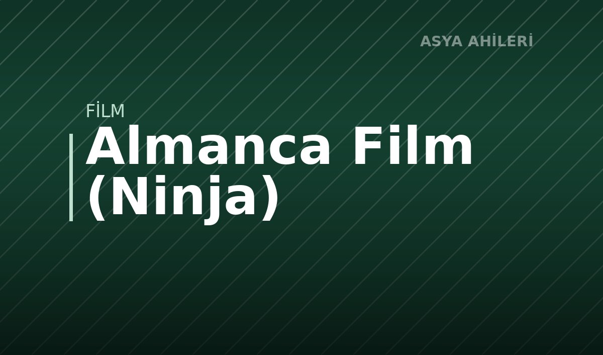 Almanca Film (Ninja)