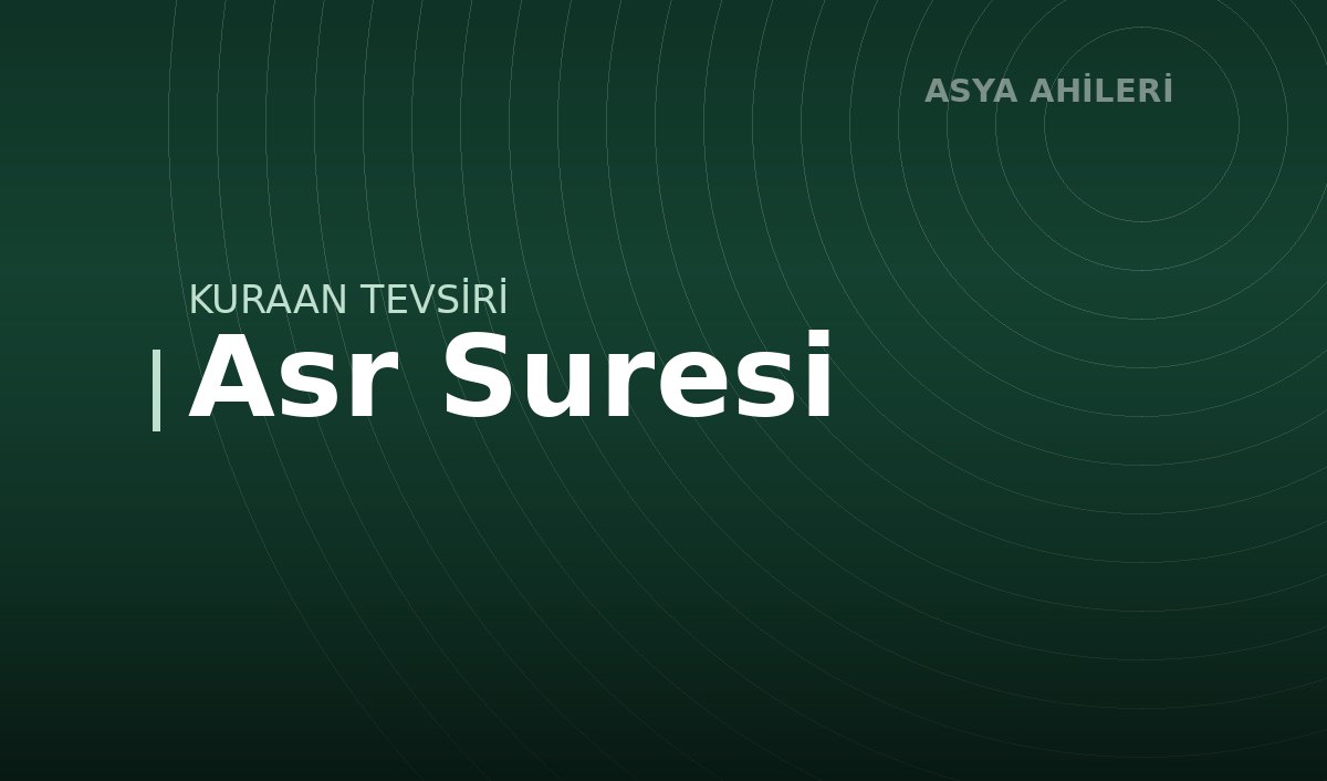 Asr Suresi