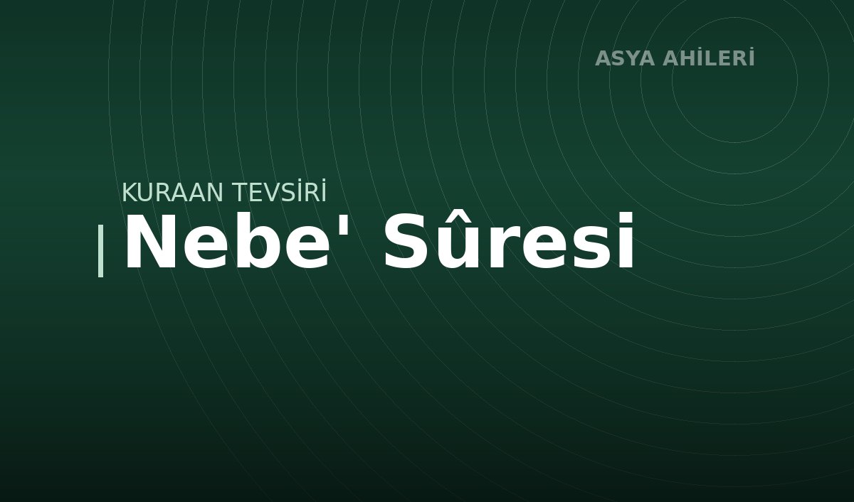 Nebe' Sûresi