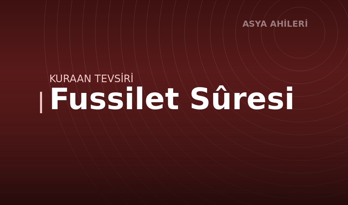 Fussilet Sûresi