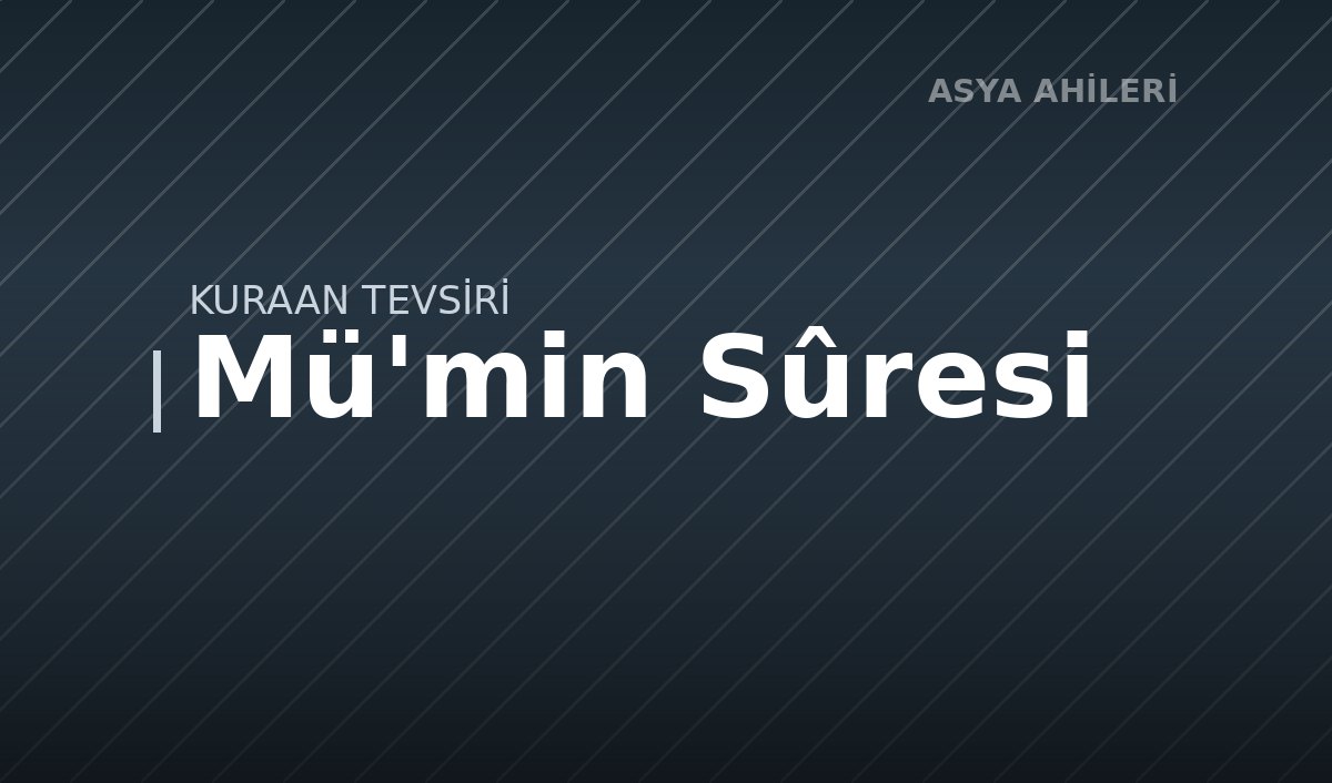 Mü'min Sûresi