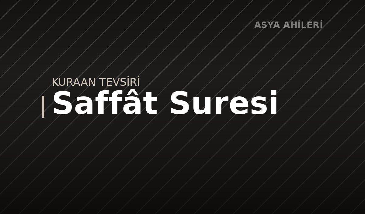 Saffât Suresi