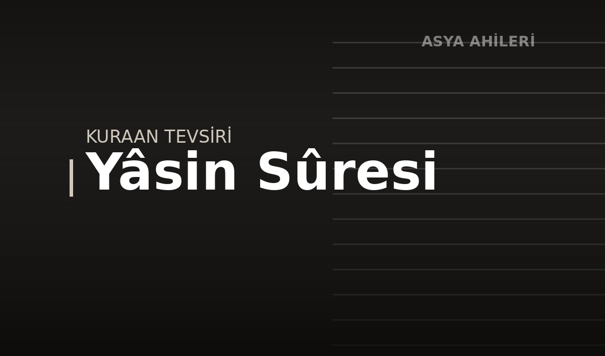Yâsin Sûresi