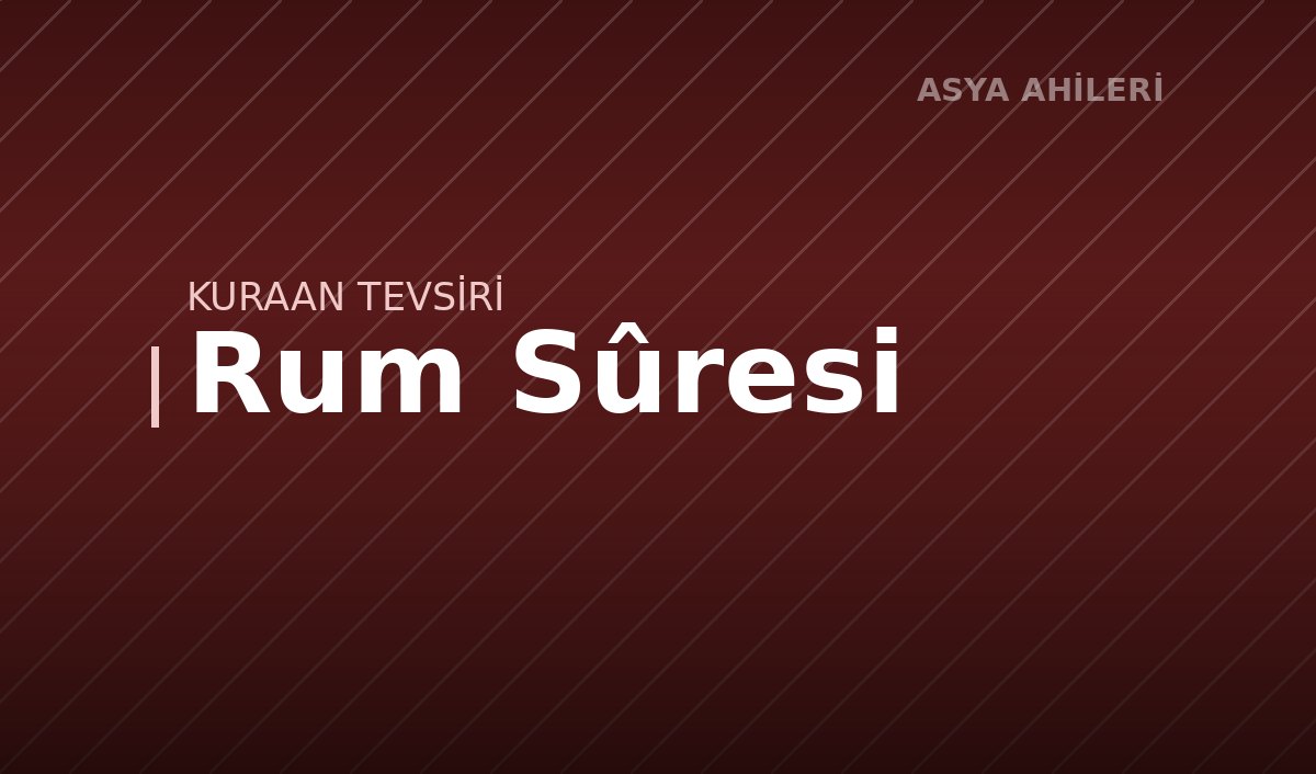 Rum Sûresi