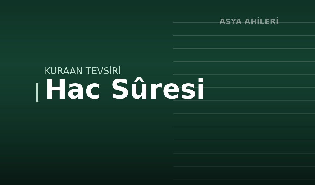 Hac Sûresi