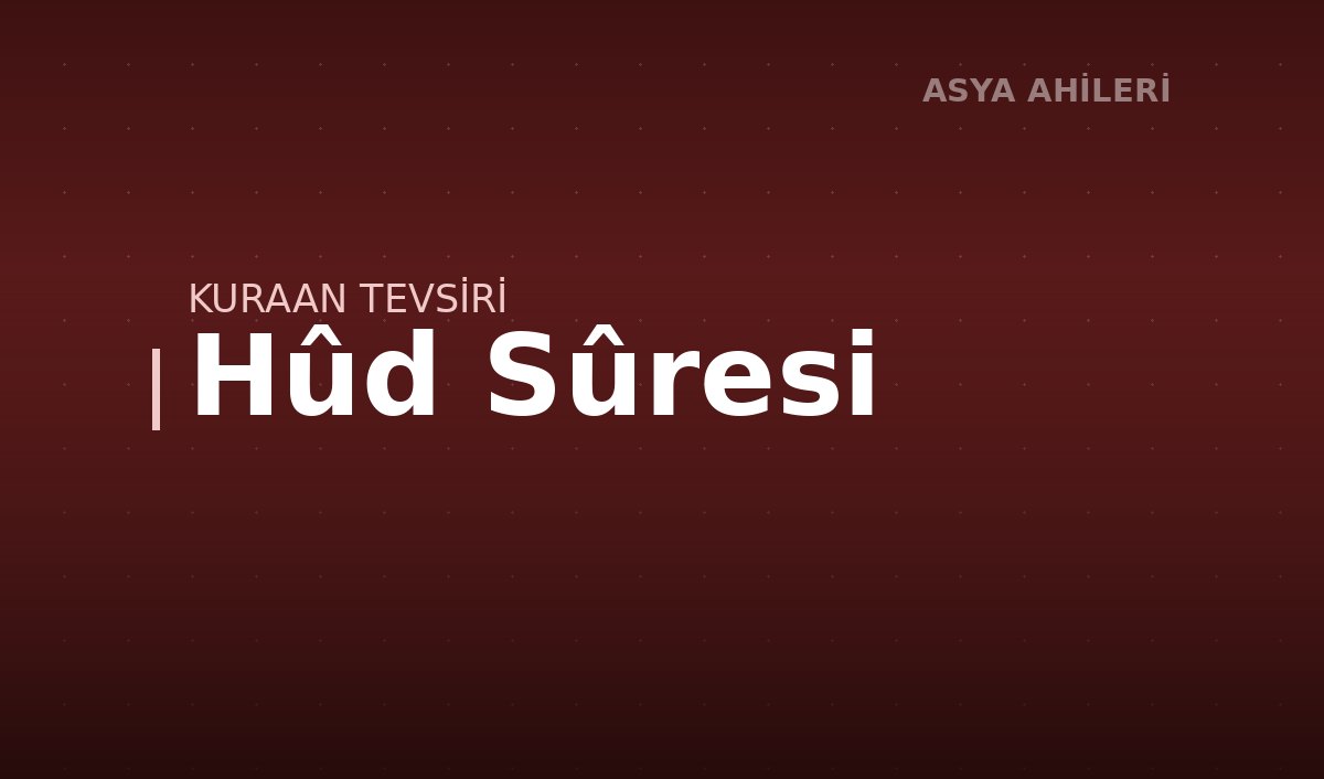Hûd Sûresi