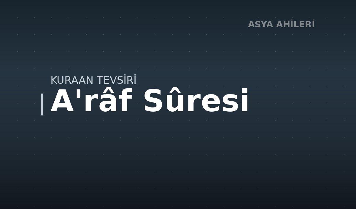 A'râf Sûresi
