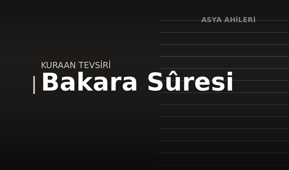 Bakara Sûresi
