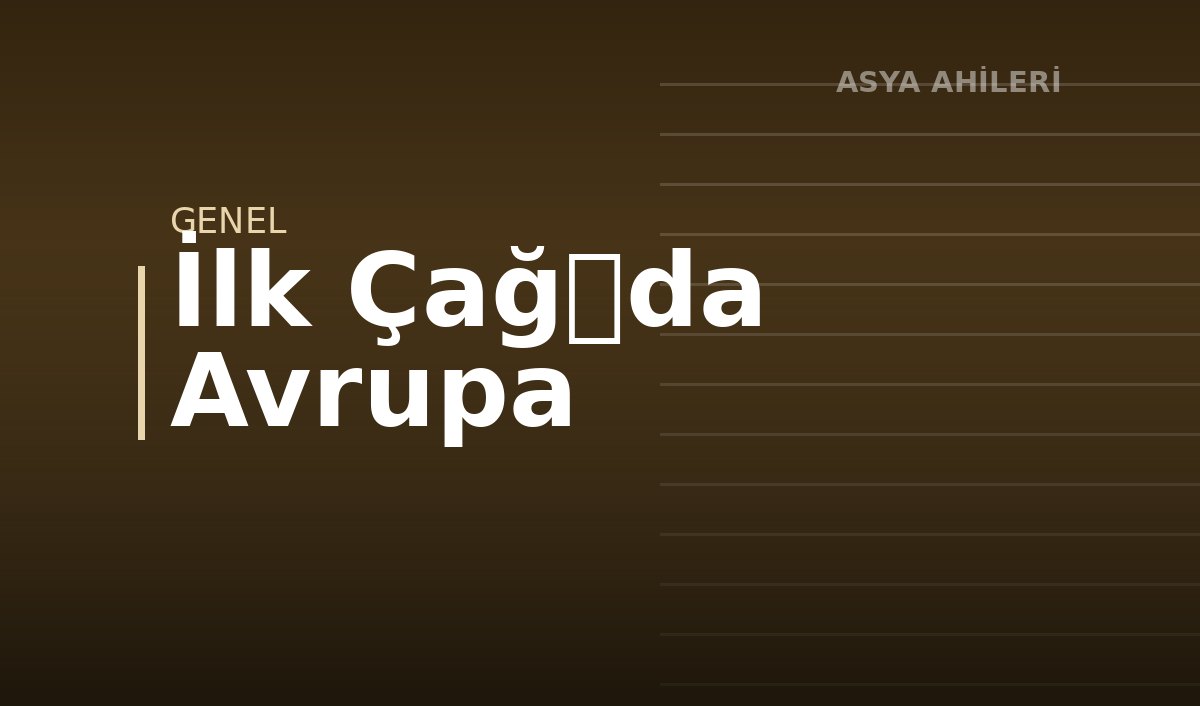 İlk Çağda Avrupa