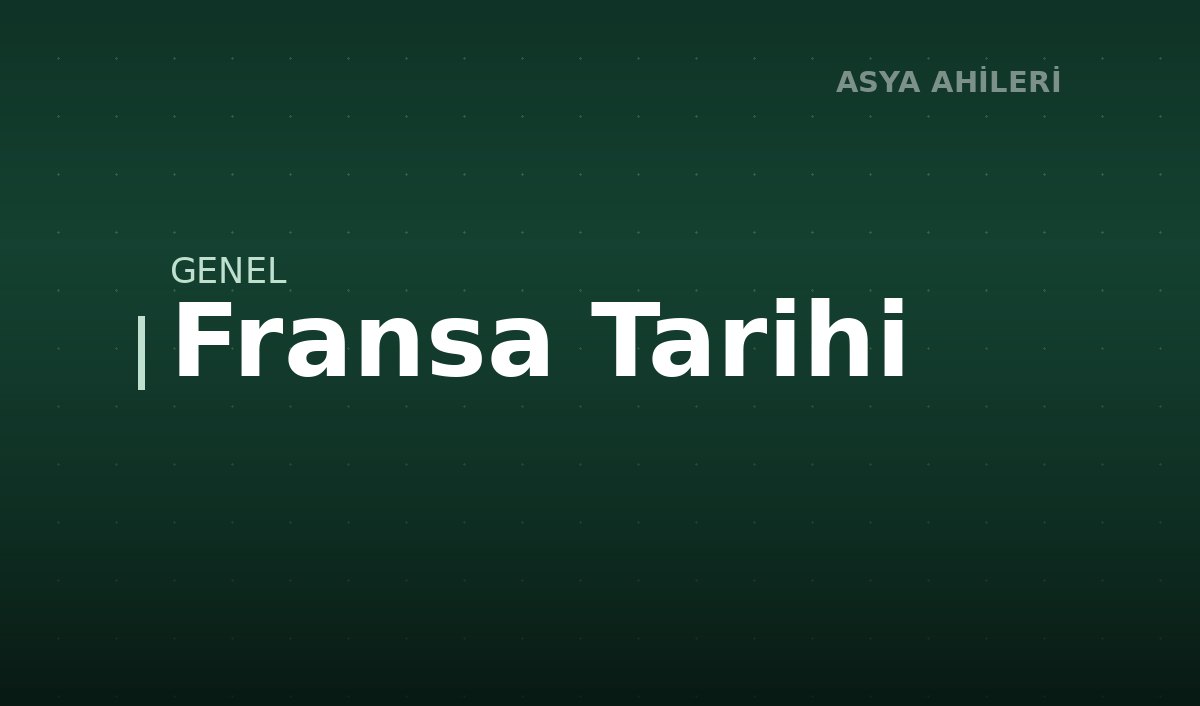 Fransa Tarihi