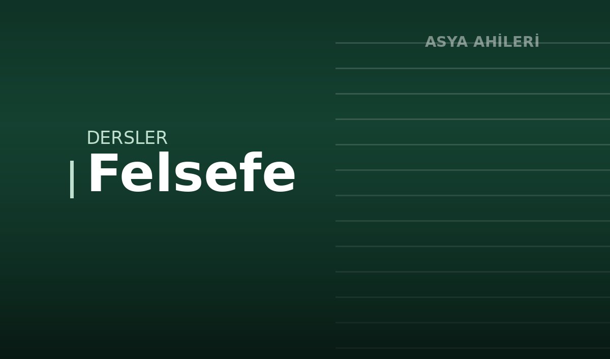 Felsefe