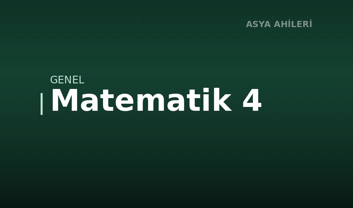 Matematik 4