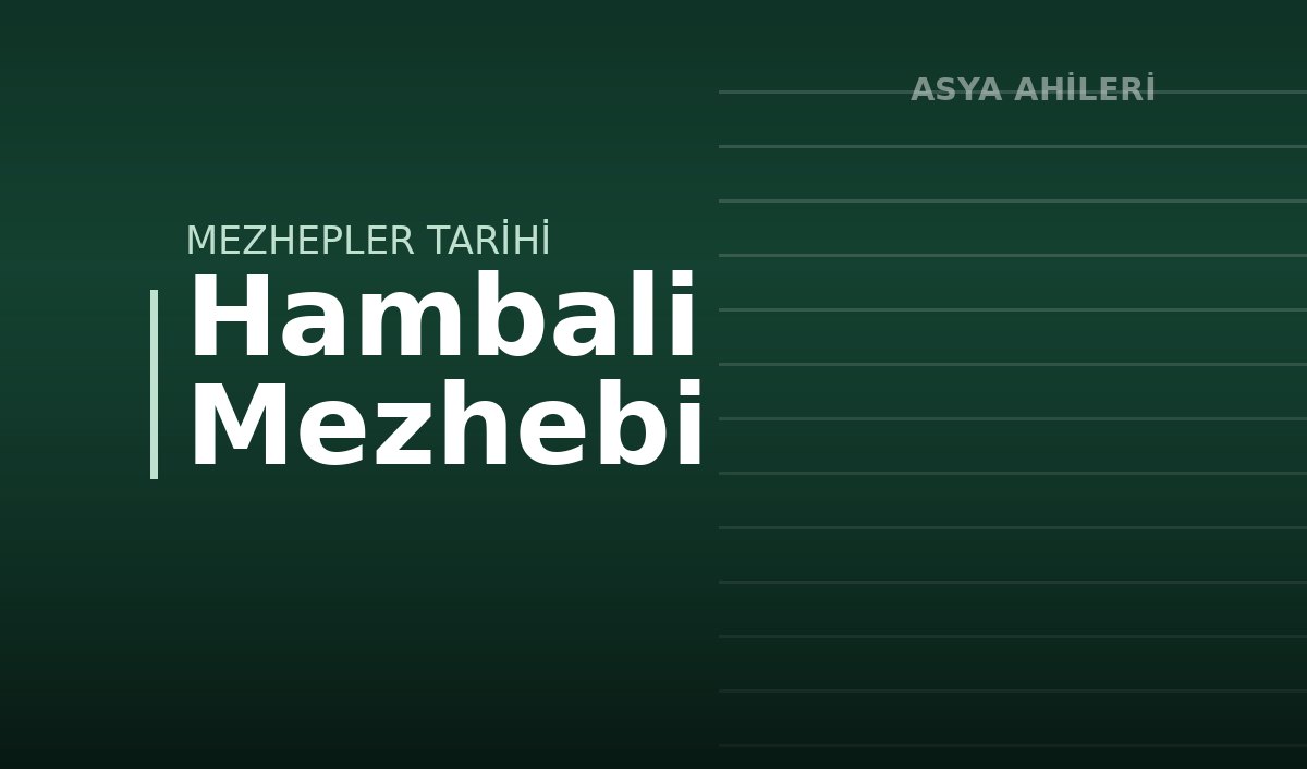 Hambali Mezhebi