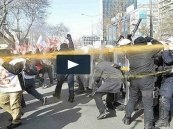Bir Grup Öğrenci Ve Öğretmen Tarafından Protesto