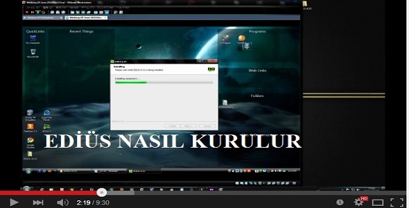 Ediüs nasıl kurulur