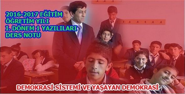 Demokratik Sistem ve Yaşayan Demokrasi