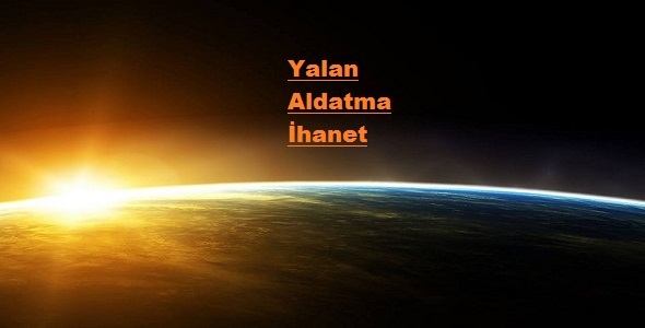 Haram, İhanet, Aldatma