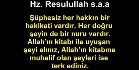Güzel Sözlerden Seçmeler