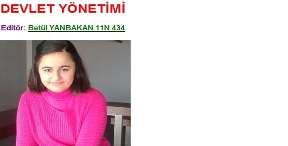 Devlet Yönetimi