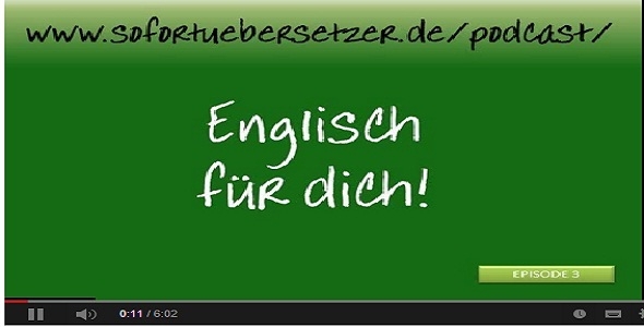 Englisch lernen Teil 23