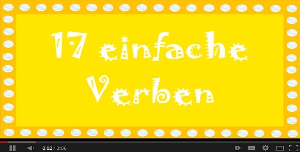 Lernen Verben